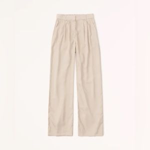 A&F Tailored Wide Leg Pant